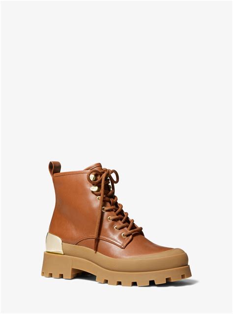 Payton Leather Combat Boot 